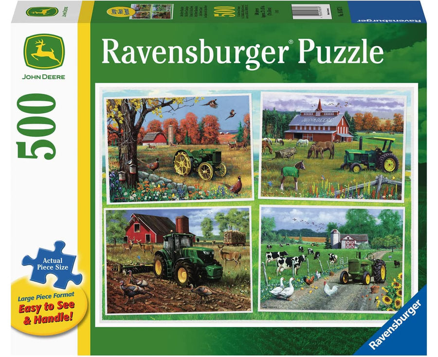 Ravensburger John Deere Classic 500 Piece Jigsaw
