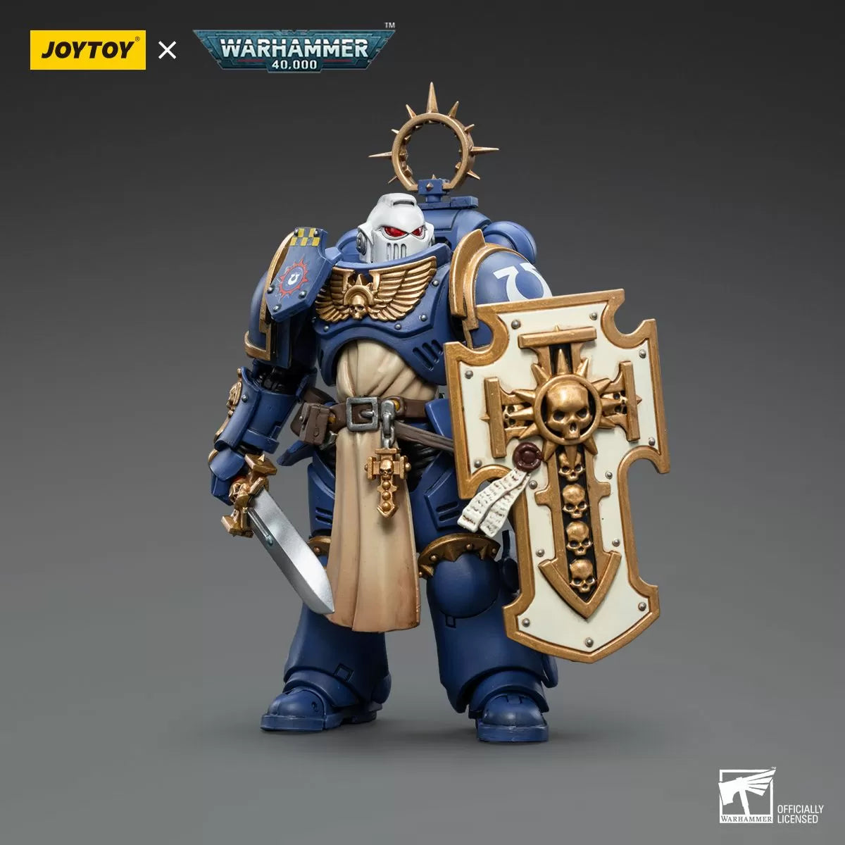 Warhammer Collectibles: 1/18 Scale Ultramarines Bladeguard Veteran 03