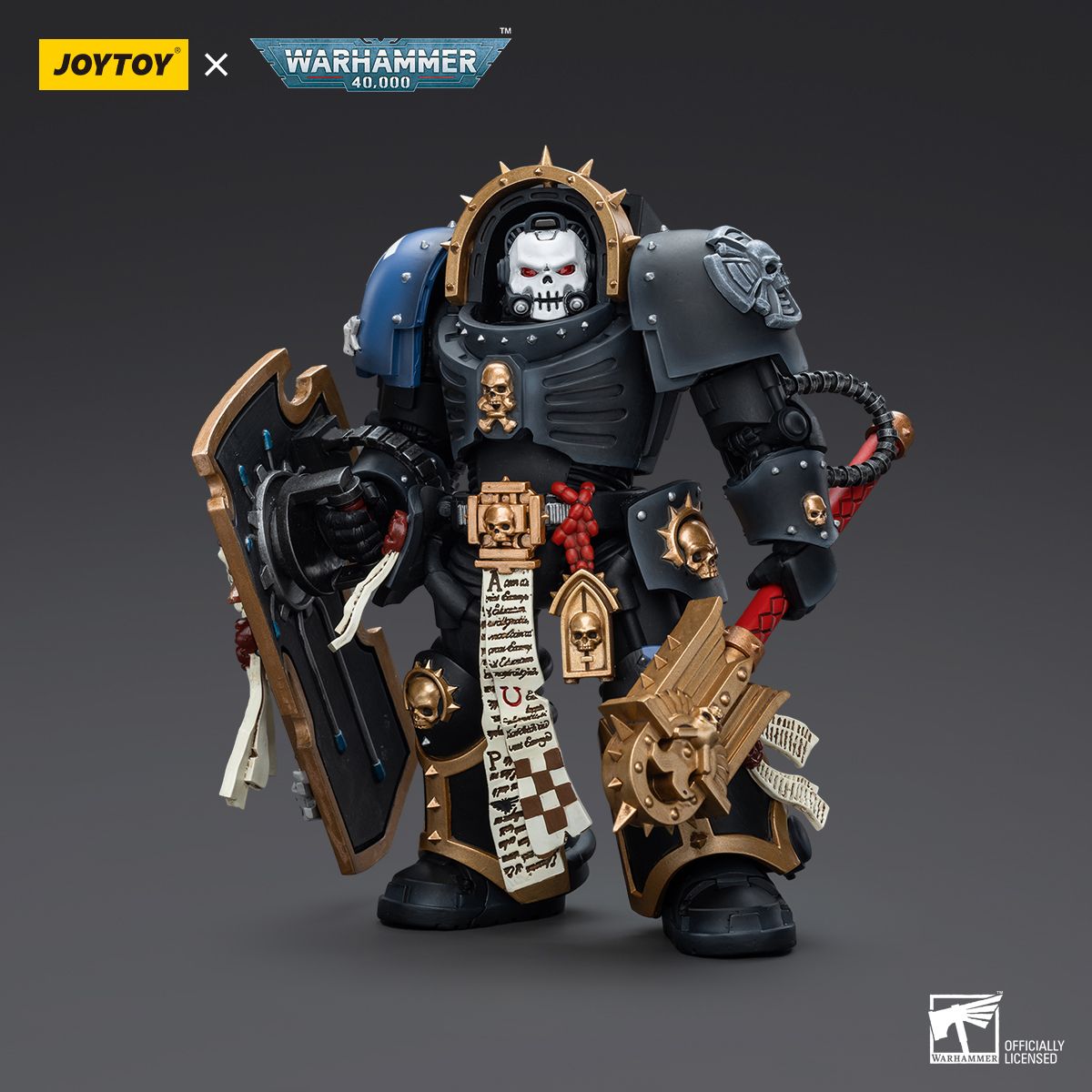 Warhammer Collectibles: 1/18 Scale Ultramarines Chaplain in Terminator Armour (Preorder)