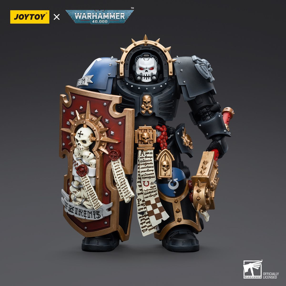 Warhammer Collectibles: 1/18 Scale Ultramarines Chaplain in Terminator Armour (Preorder)