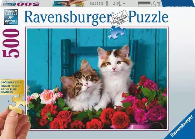 Ravensburger - Kittens 500 Piece Jigsaw