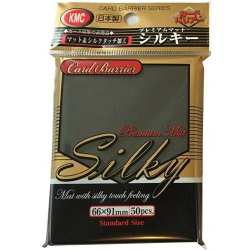 KMC Sleeve Silky Black Standard Size (50)