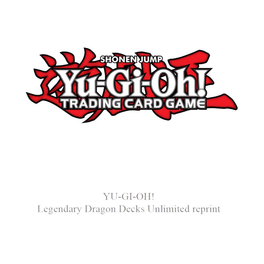 Yu-Gi-Oh! TCG Legendary Dragon Decks Unlimited Reprint (Preorder)