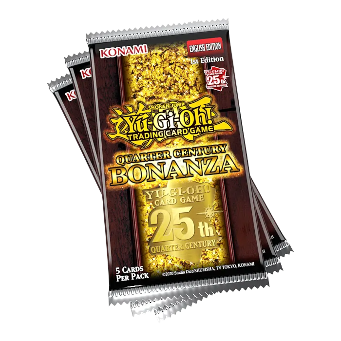 Yu-Gi-Oh! TCG Quarter Century Bonanza Collection 3-Booster Tuck Box (Preorder)