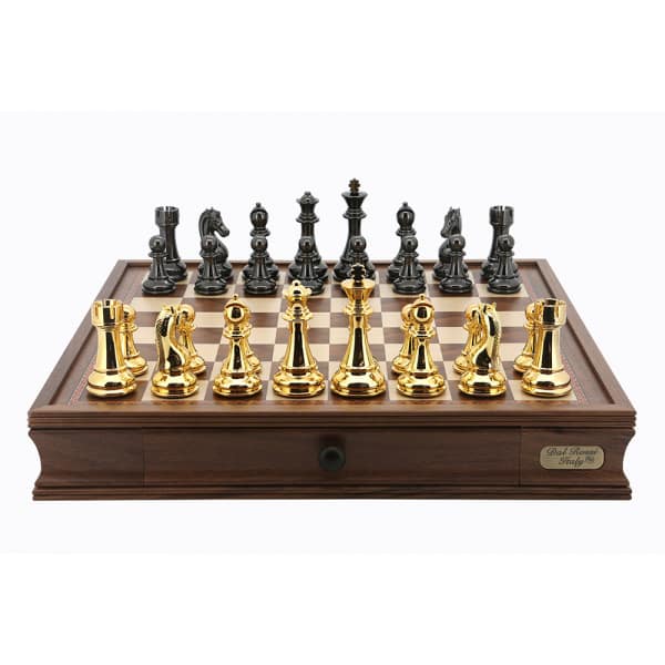 Dal Rossi Italy Gold &amp; Silver Chess Set 20inch