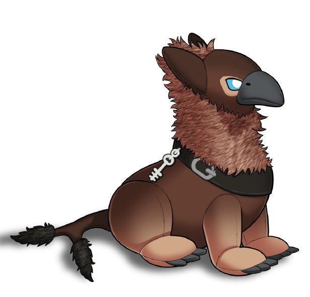 Warhammer Plush Sacrosanct Gryph Hound (Brown) (Preorder)