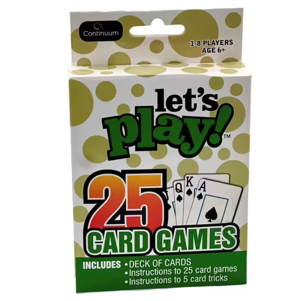 Lets Play 25 Card Games