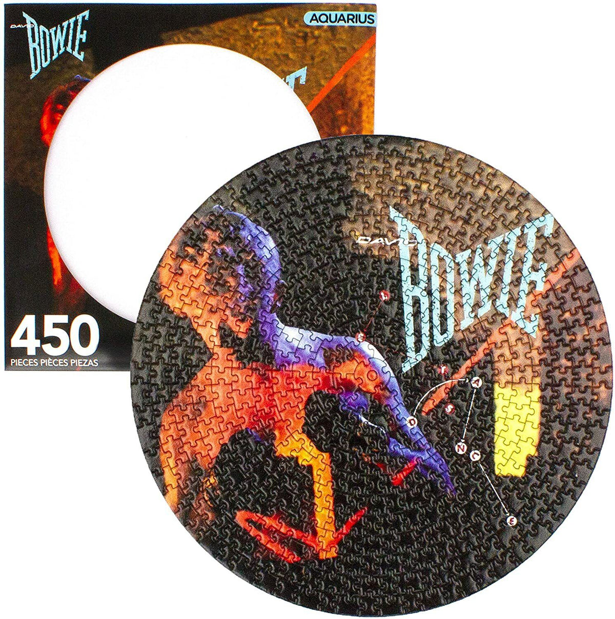 Aquarius - David Bowie - Lets Dance Picture Disc 450 Piece Jigsaw