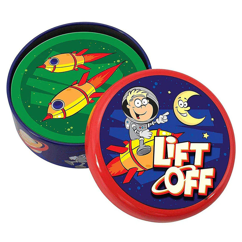 Lift Off Card Game in Tin