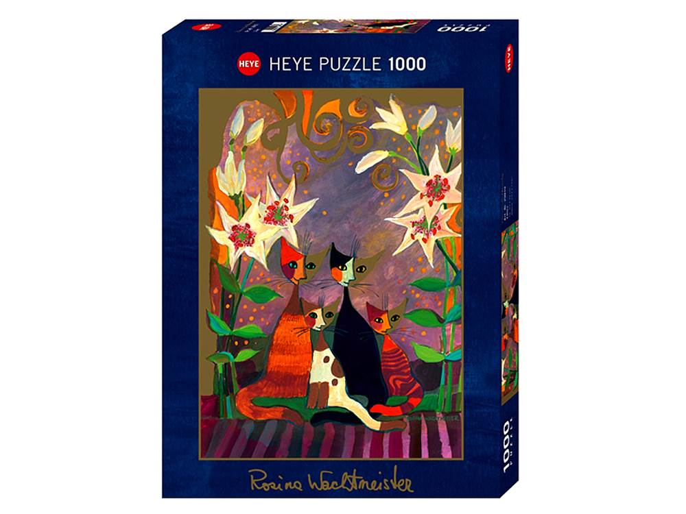 Heye - Lilies Wachtmeister 1000 Piece Jigsaw