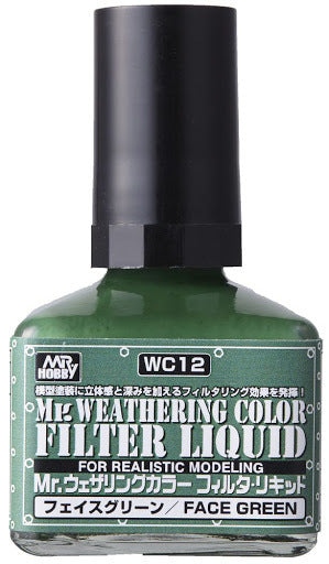 Mr Weathering Color Face Green