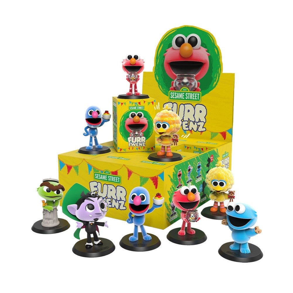 Mighty Jaxx: Furr Fwenz Sesame Street Blindbox