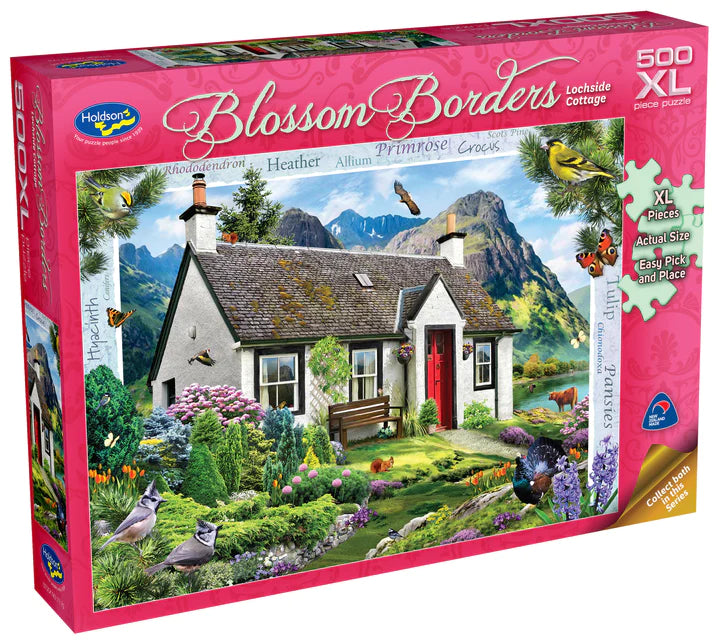 Blossom Borders 500 Piece Jigsaw Lochsd