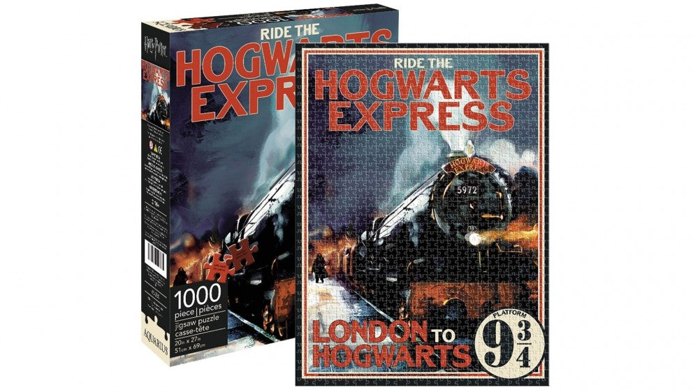 Ride The Hogwarts Express 1000 Piece Puzzle