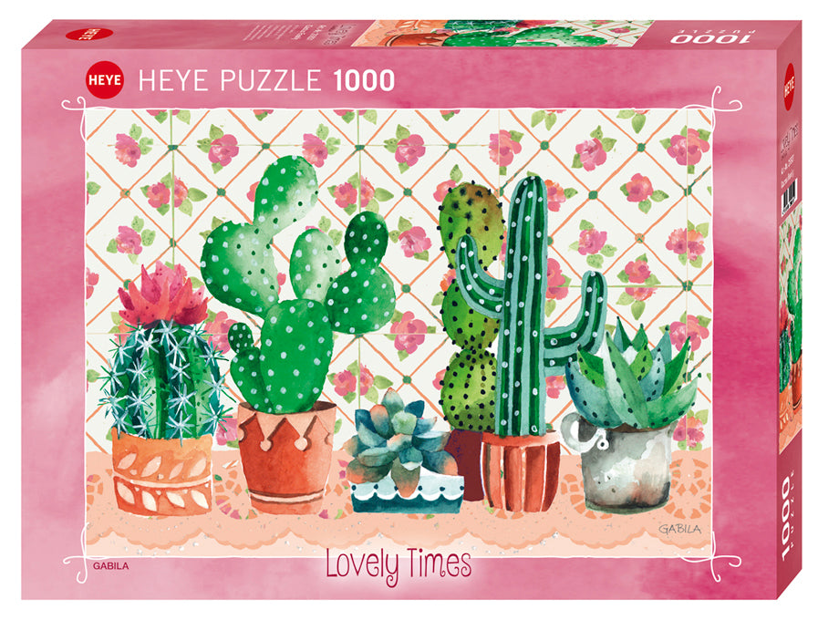 Heye - Cactus Family Imagination 1000 Piece Jigsaw
