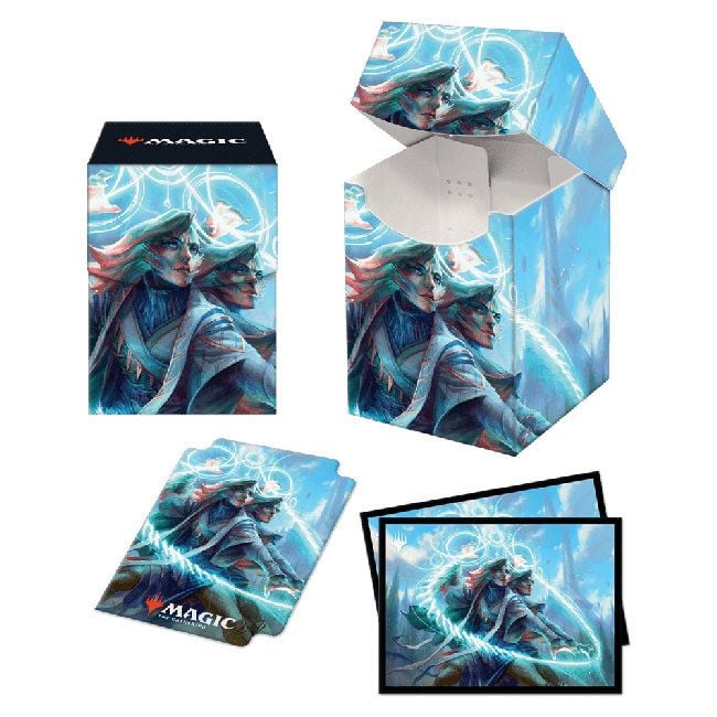 Ultra Pro 100+ Deck Box and Sleeves for Magic: The Gathering featuring Quadrix (100)