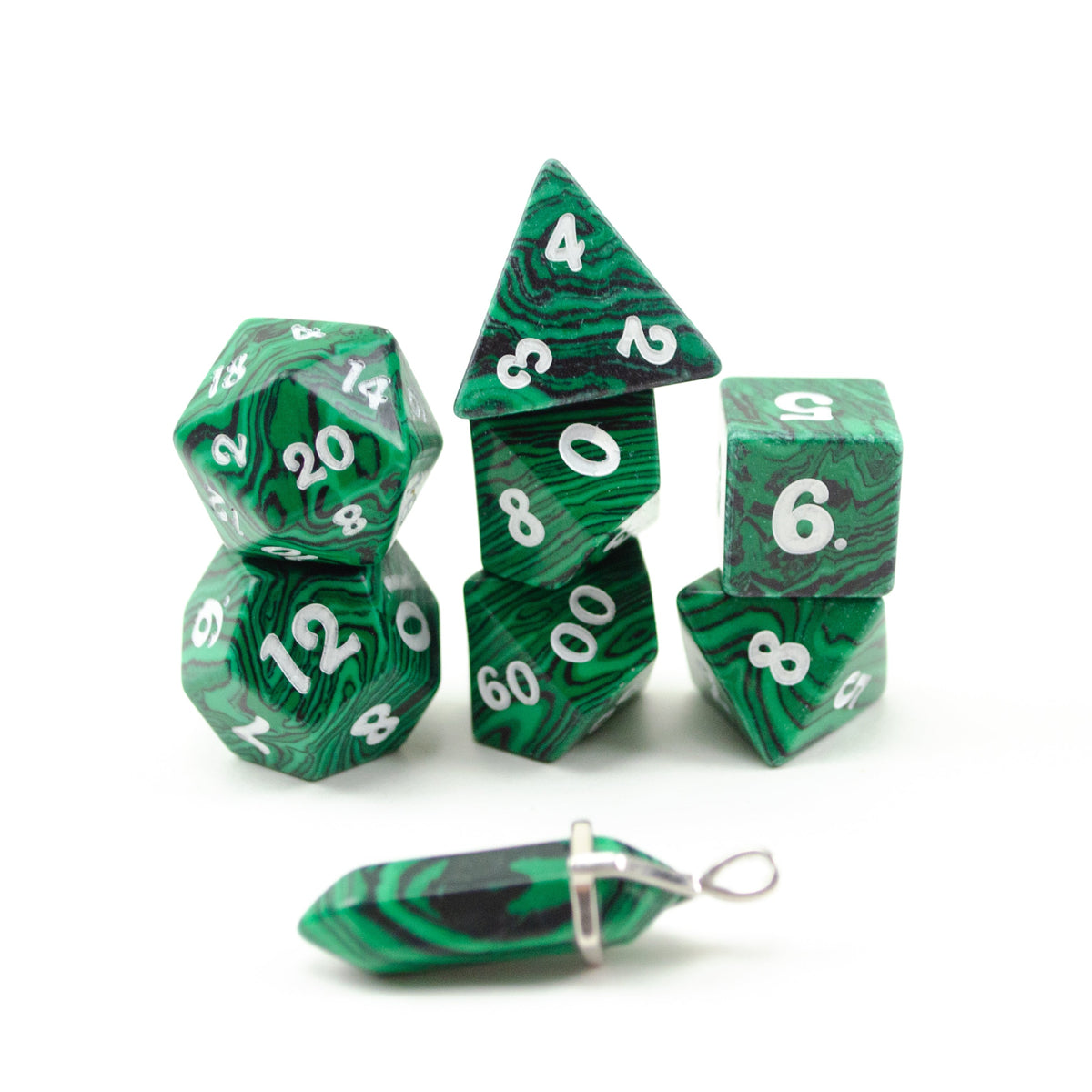 Level Up Dice - Malachite Eldritch