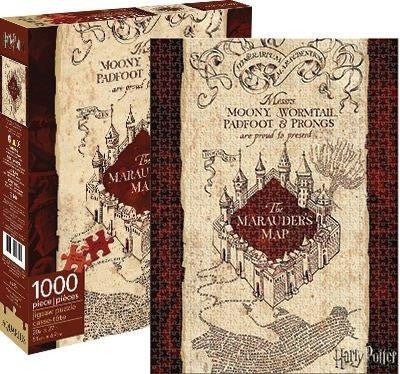 Harry Potter - Marauders Map 1000 Piece Jigsaw