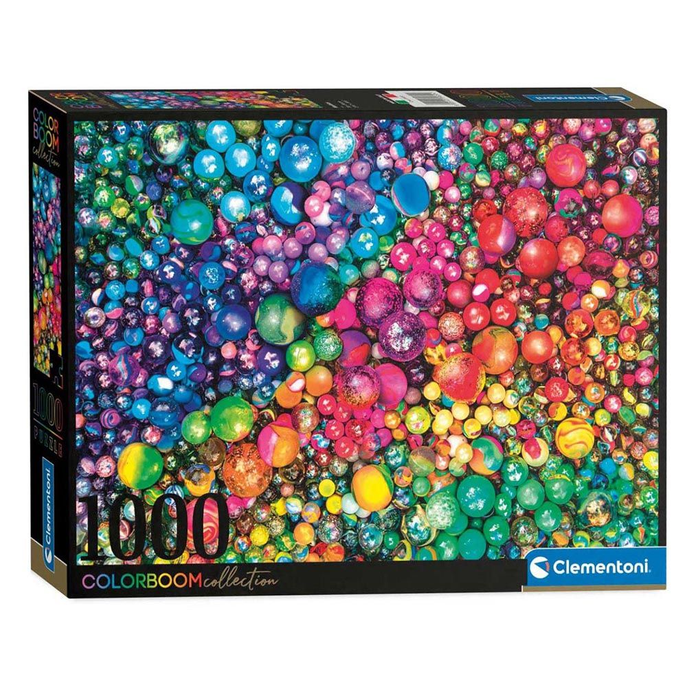 Clementoni - Colorboom Collection Marvelous Marbles 1000 Piece Jigsaw