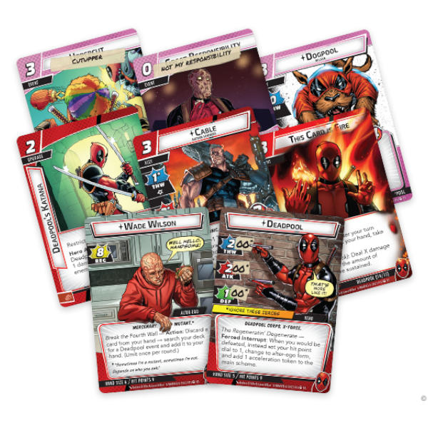 Marvel Champions - The Card Game - Deadpool Expanded Hero Pack