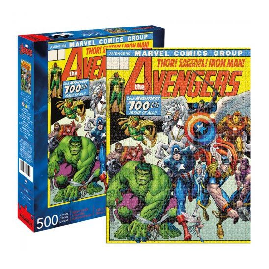 Marvel - Avengers Cover 500 Piece Jigsaw Puzzle