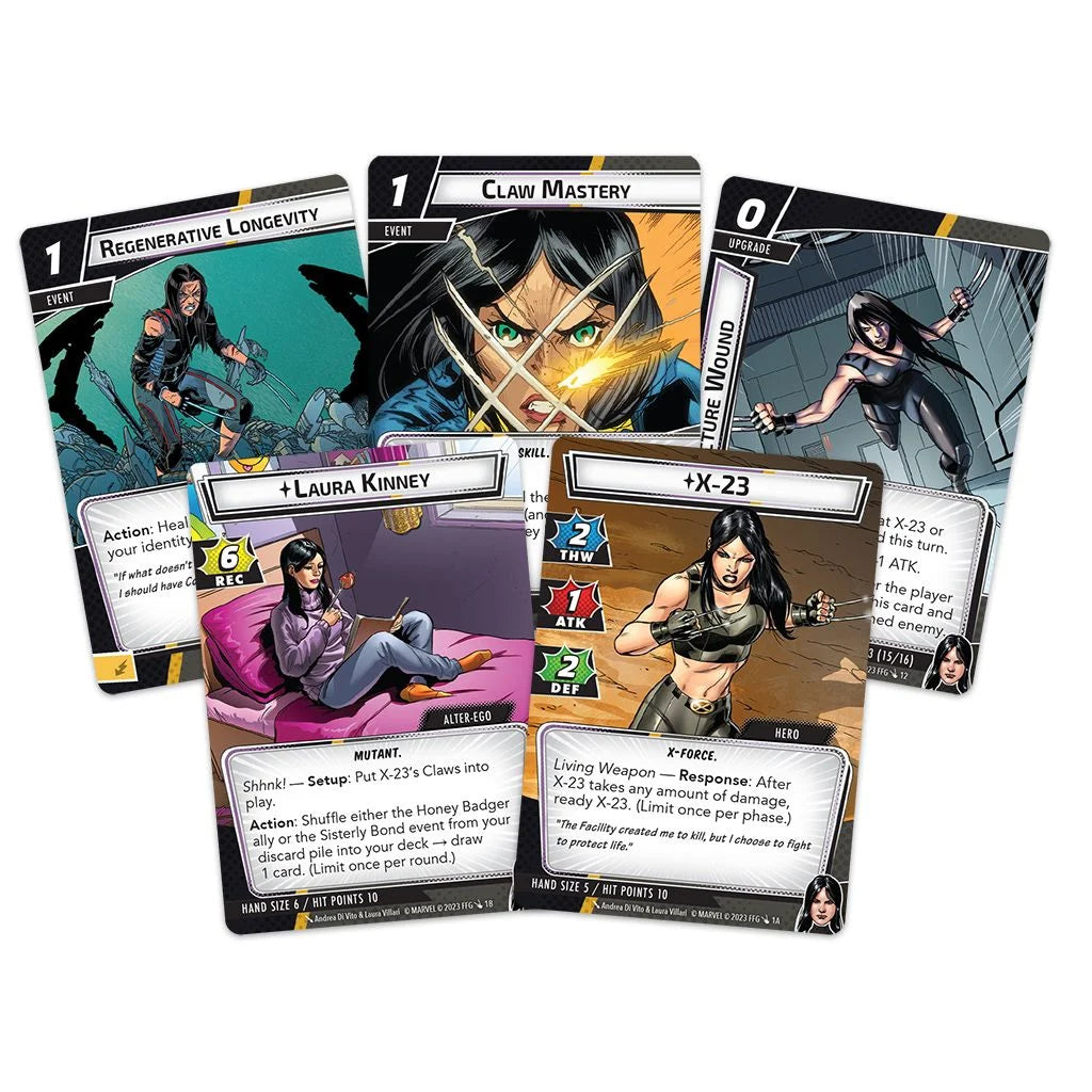 Marvel Champions The Card Game X-23 Hero Pack