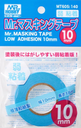 Mr Masking Tape 10mm Low Adhesion