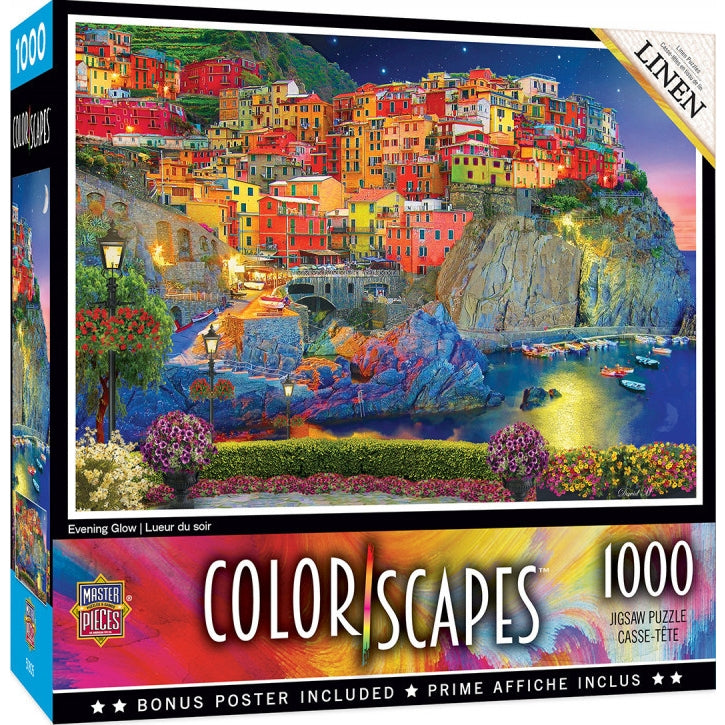 Masterpieces Colorscapes Evening Glow 1000 Piece Jigsaw