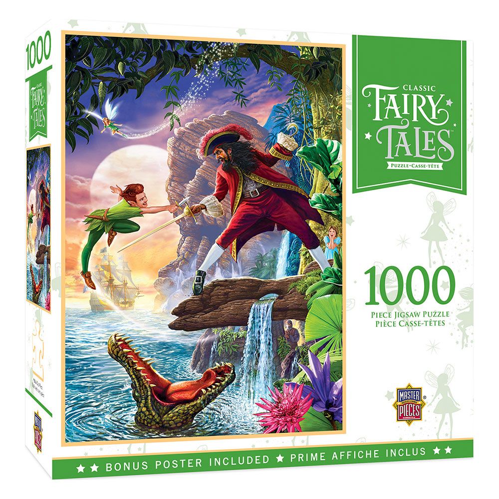 Masterpieces Puzzle Classic Fairy Tales Peter Pan 1000 pieces