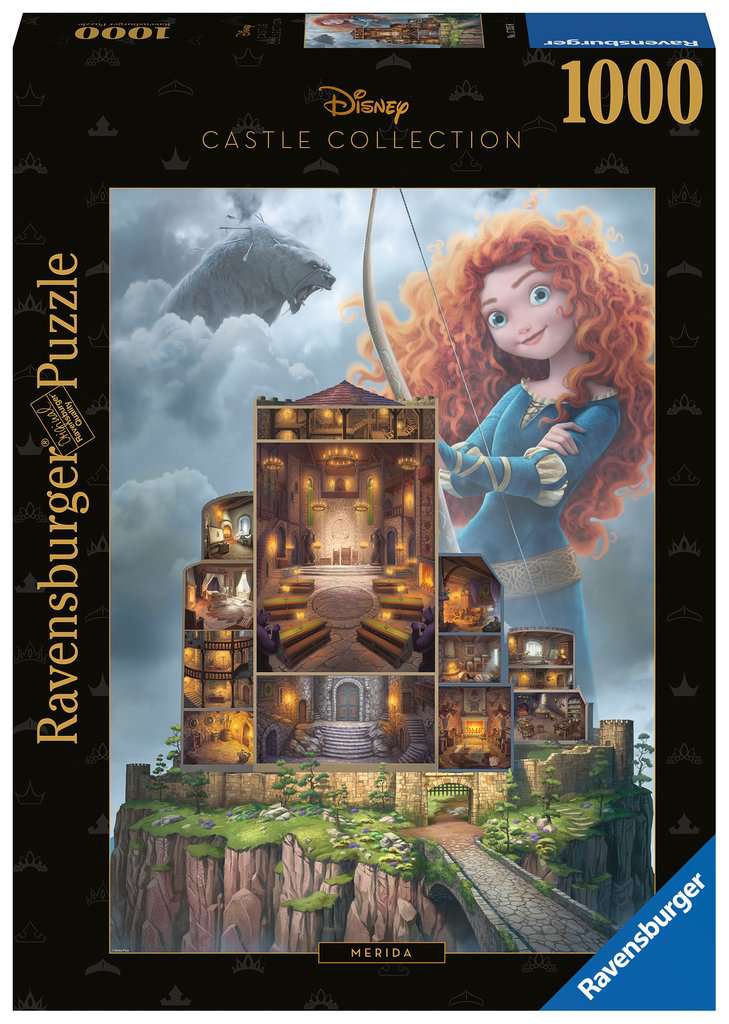 Ravensburger - Disney Castles: Merida 1000 Piece Jigsaw