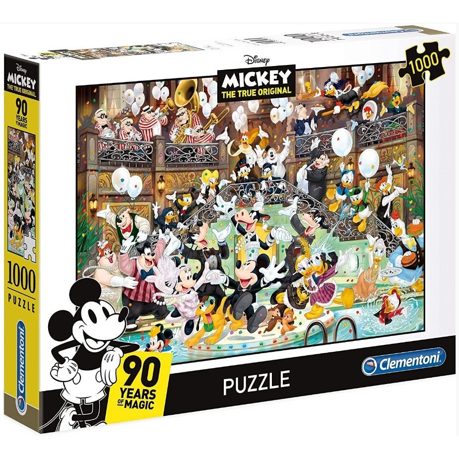 Clementoni - Disney Puzzle Mickeys 90th 1000 Piece Jigsaw