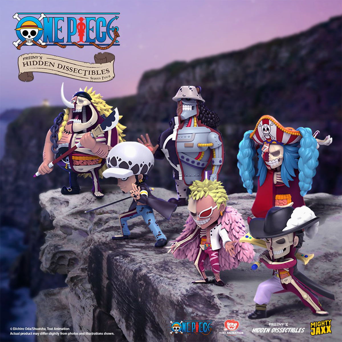 Mighty Jaxx: Freenys Hidden Dissectibles – One Piece (Warlords Edition)