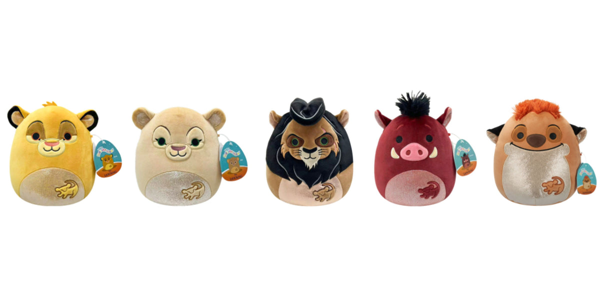 Squishmallows 10 inch Lion King 30th Anniversary Assorted