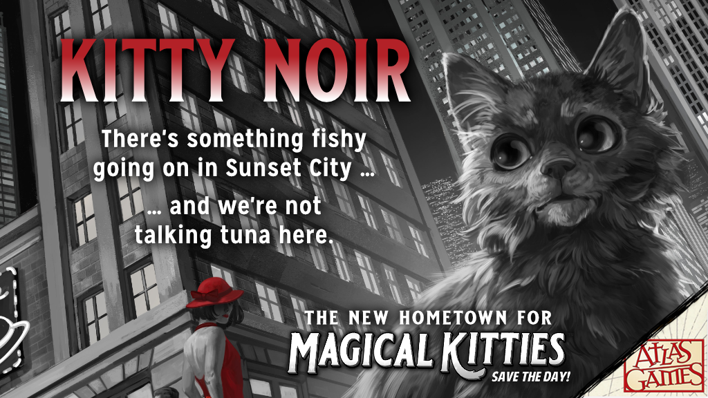 Magical Kitties Save the Day Kitty Noir RPG - Hometown