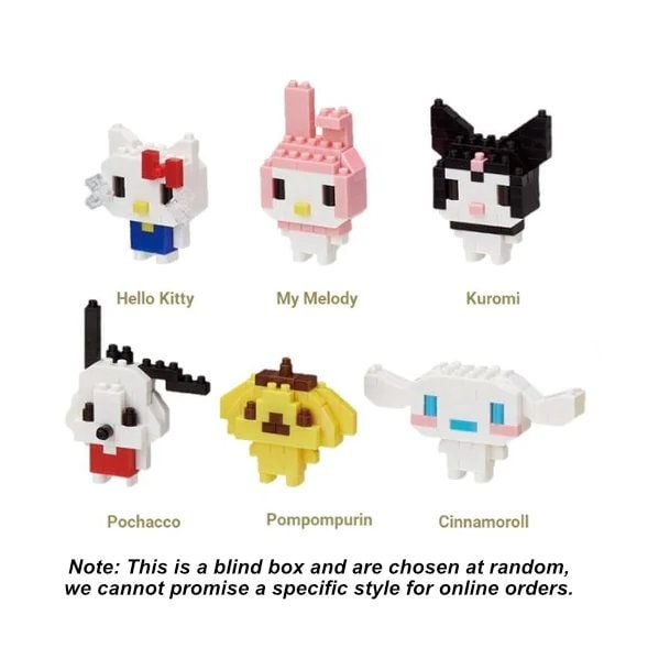 Nanoblocks -Mininano Sanrio Characters Blind Bag