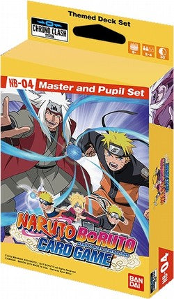 Naruto Boruto Card Game Expansion Deck Set NB04 (Master and Pupil set)