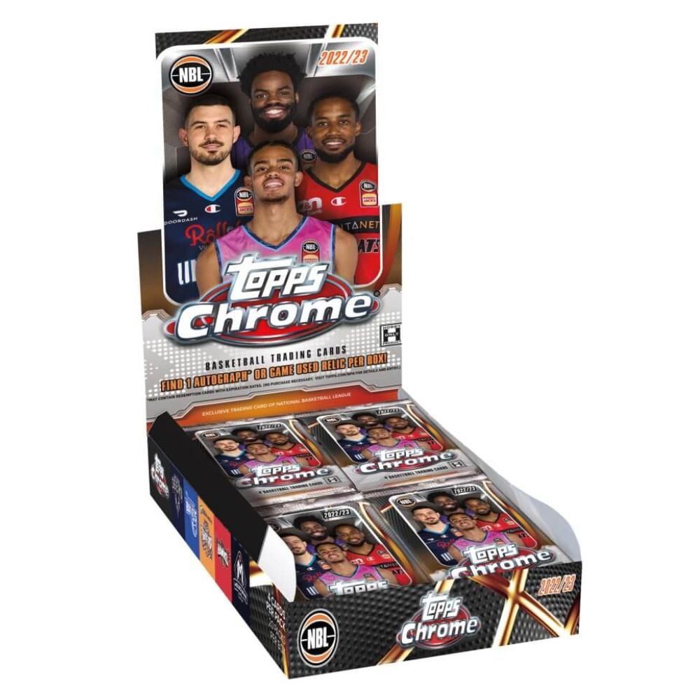 2023 NBL Basketball Cards - Chrome Booster Box