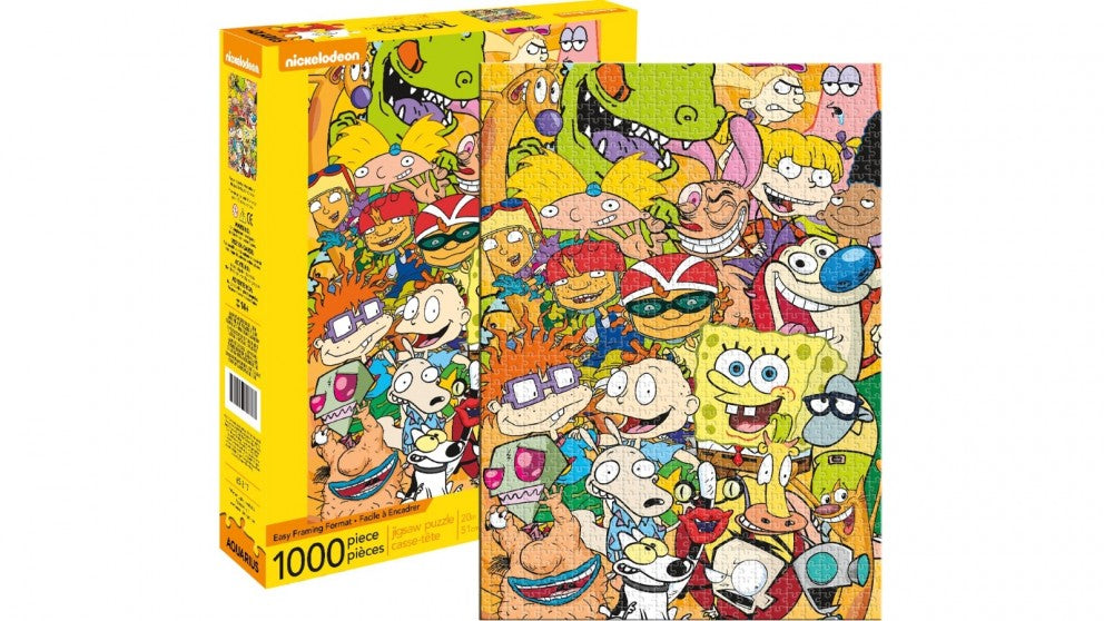 Nickelodeon Cast 1000 Piece Jigsaw Puzzle