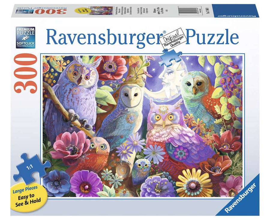 Ravensburger - Night Owl Hoot Large Format300 Piece Jigsaw