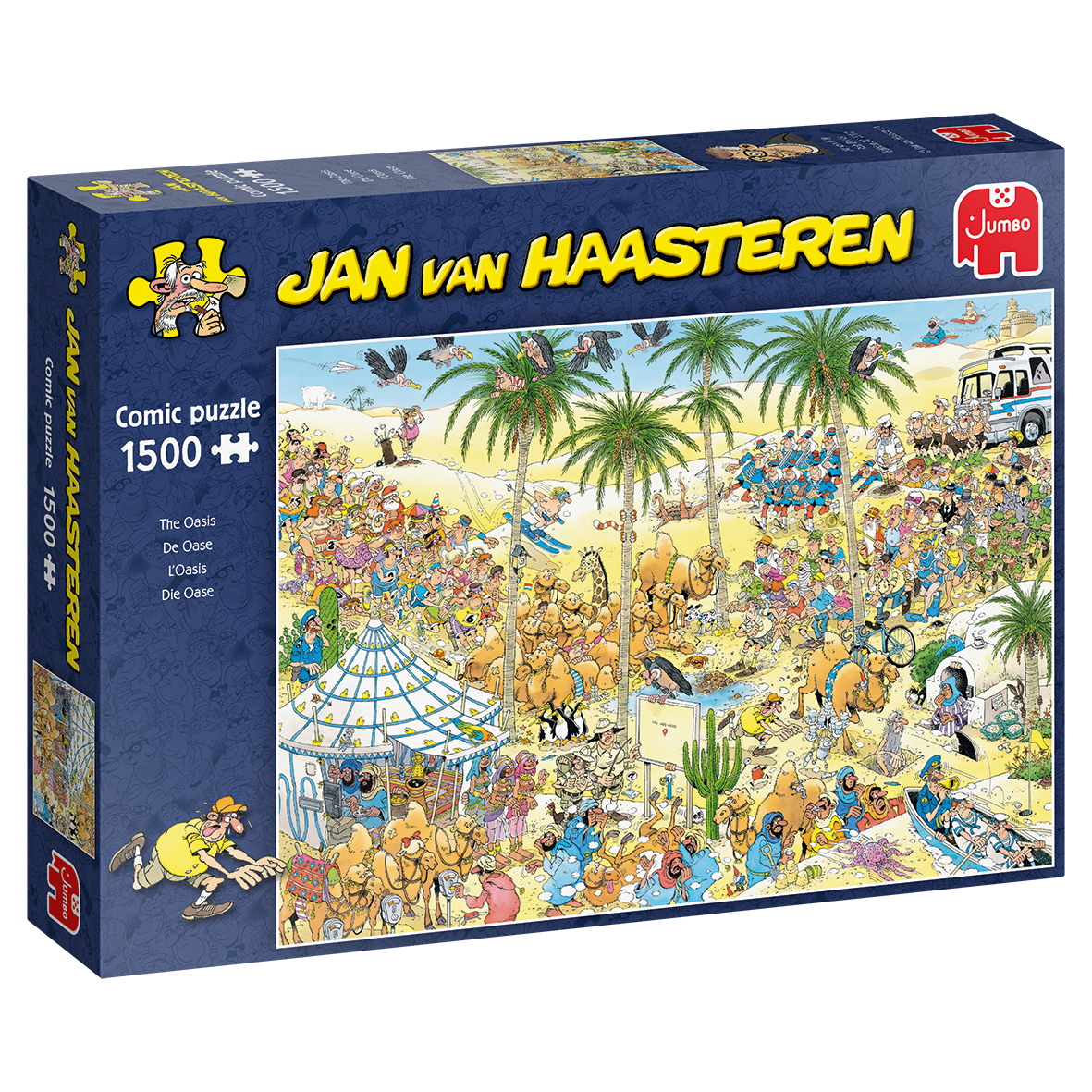 Jan Van Haasteren The Oasis 1500 Piece Jigsaw  Jumbo