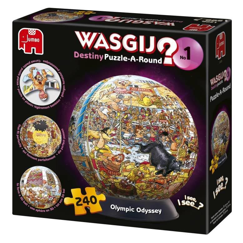 Wasgij Destiny 1 Puzzle Around Olympic Odyssey - 240 Piece Jigsaw