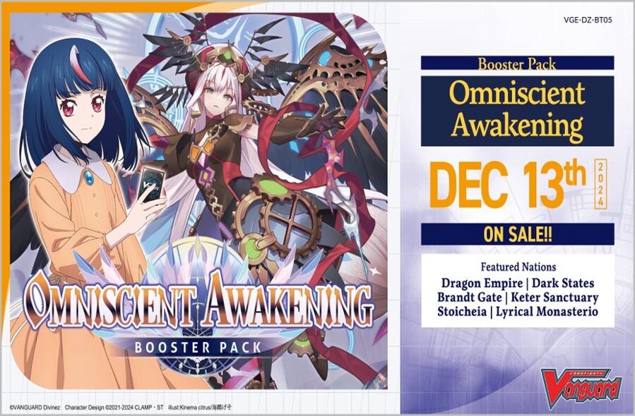 Vanguard Omniscient Awakening Booster Box DZ-BT05 (Preorder)