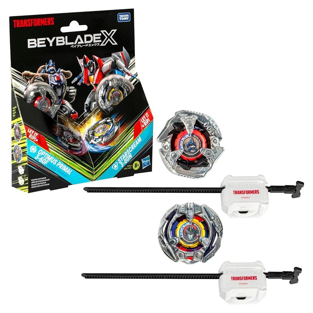 Beyblade X - Optimus Primal 3-60F + Starscream3-80N