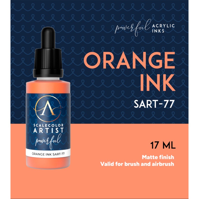 Scale 75 Scalecolor Artist Orange Ink 20ml (Preorder)