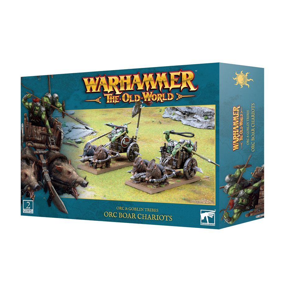 Orc &amp; Goblin Tribes: Orc Boar Chariots (09-07) (Preorder)