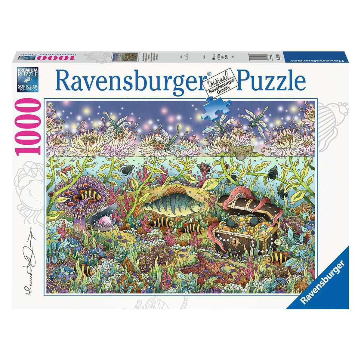 Ravensburger - Underwater Kingdom at Dusk - 1000 Piece Jigsaw