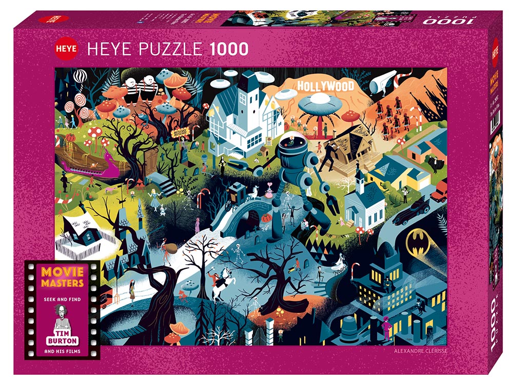 Heye - Movie Masters Burton 1000 Piece Jigsaw