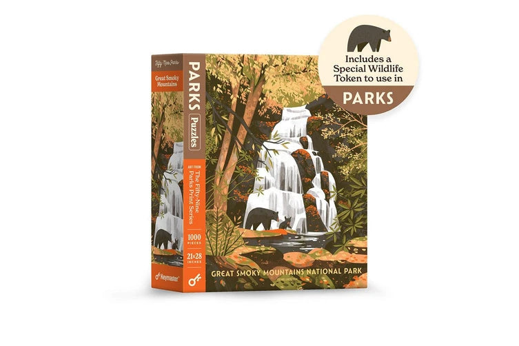 Parks Puzzles - Great Smokey Mountains 1000 Piece Jigsaw