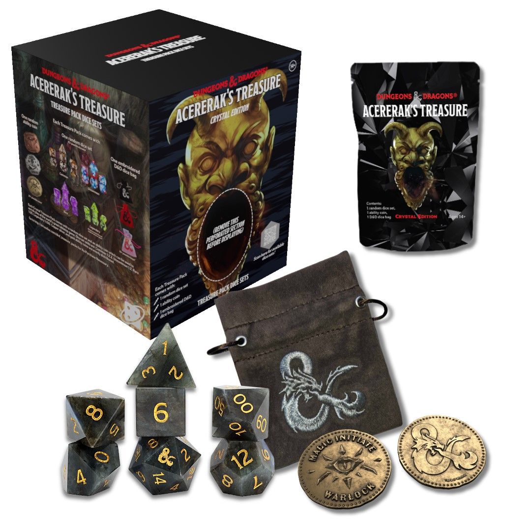 Dungeons &amp; Dragons Acereraks Treasure Blind Box Crystal Edition (Preorder)