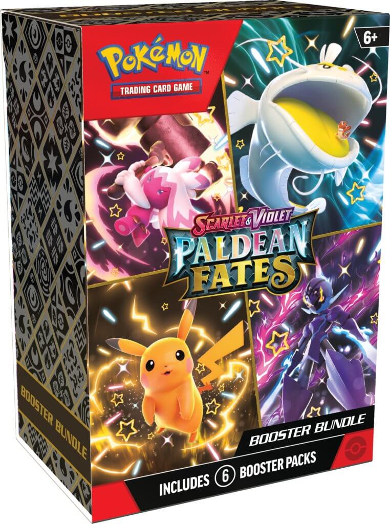 Pokemon TCG: Scarlet &amp; Violet - Paldean Fates Booster Bundle Set